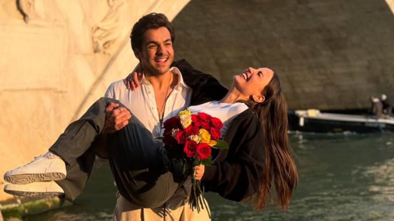 Ashish Chanchlani and Elli AvrRam