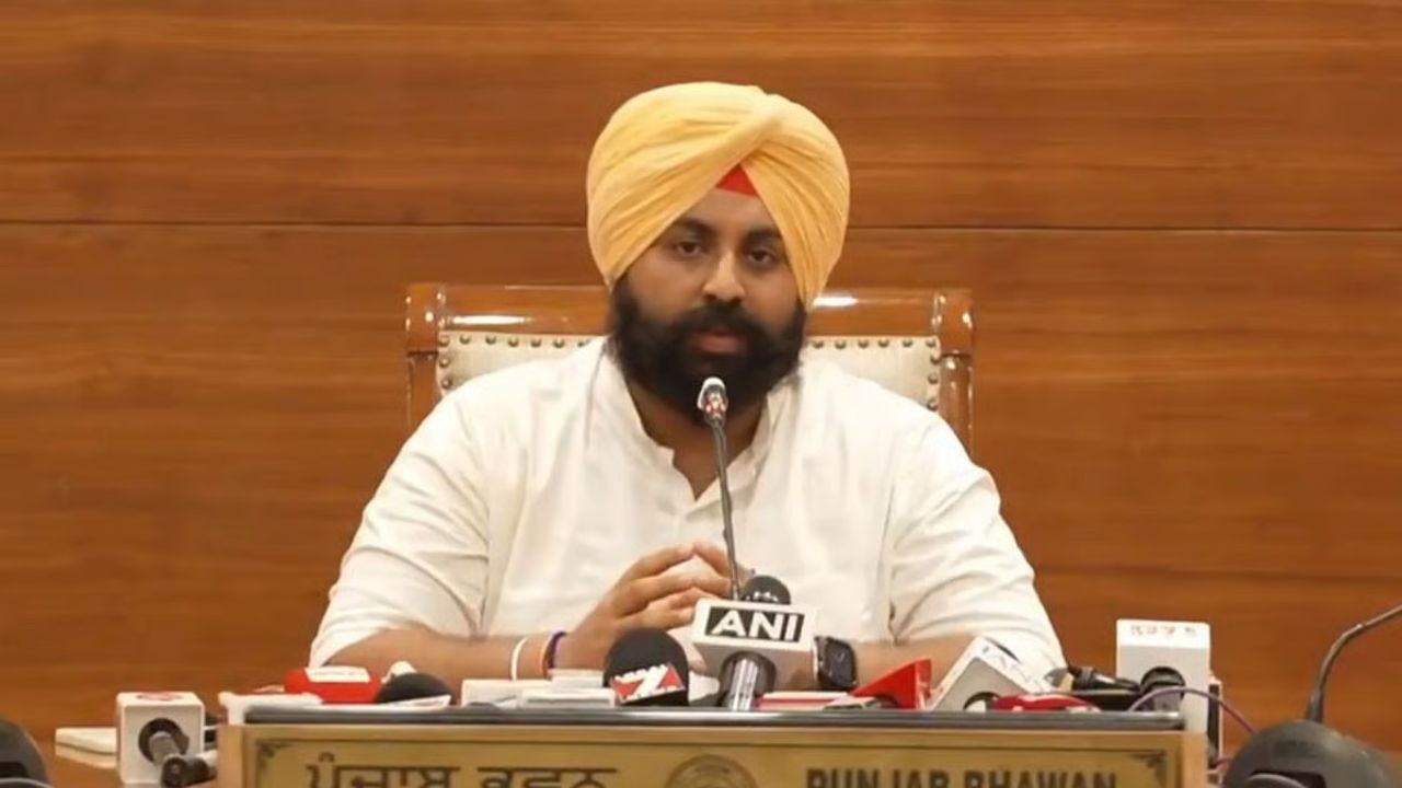 Harjot singh Bains । Photo Credit: X @AAPPunjab