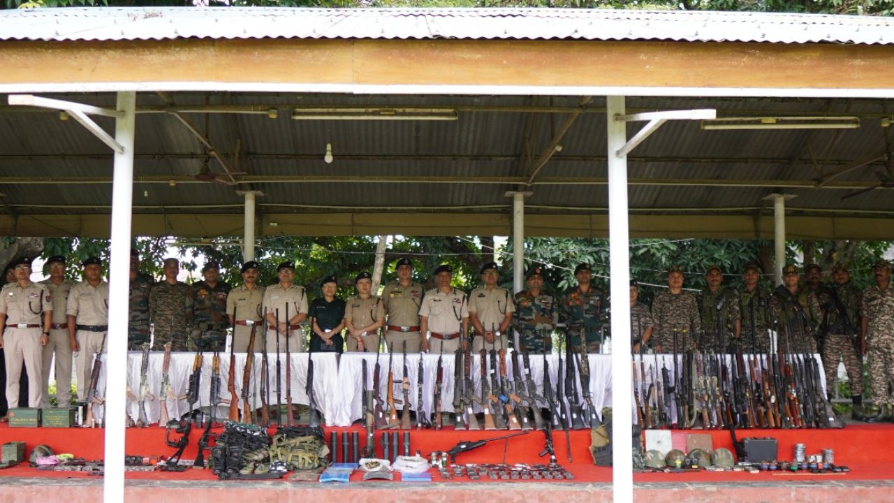 Representational Image। Photo Credit: X/@manipur_police