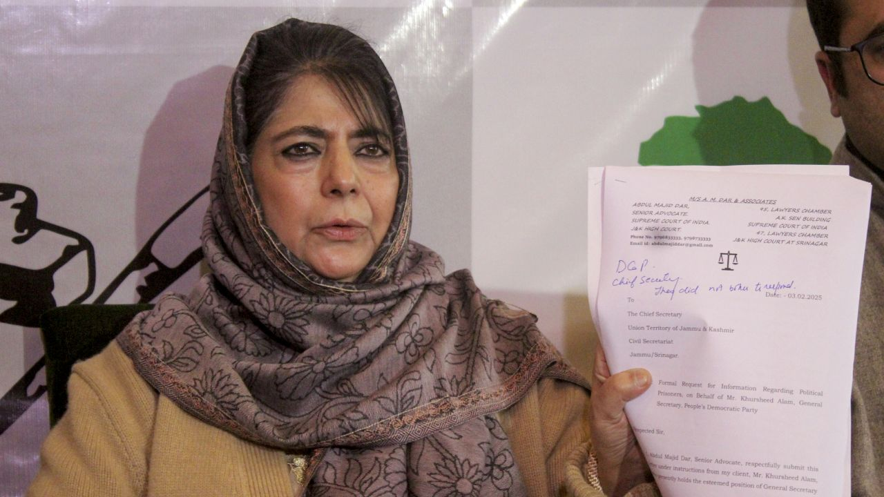 Mehbooba mufti
