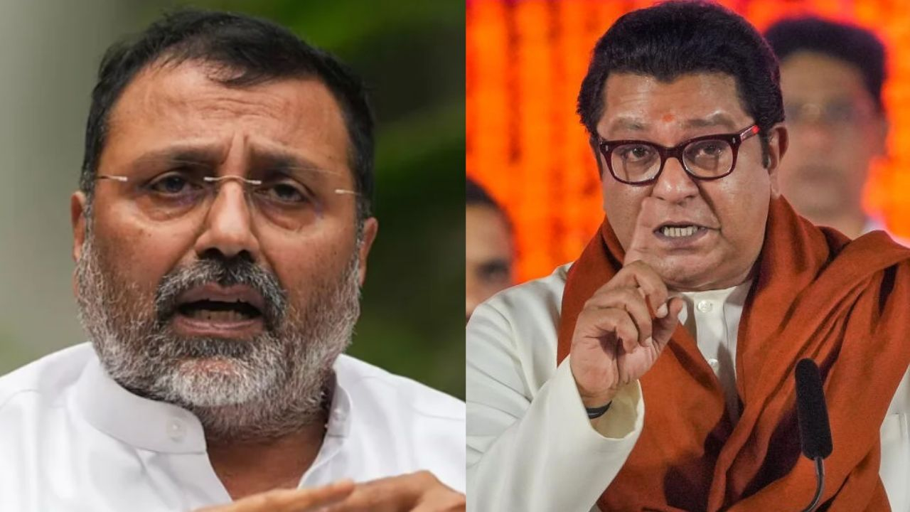 Nishikant Dubey and Raj Thackeray.