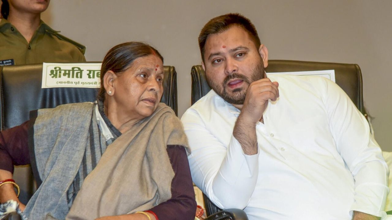 rabri devi tejashwi yadav