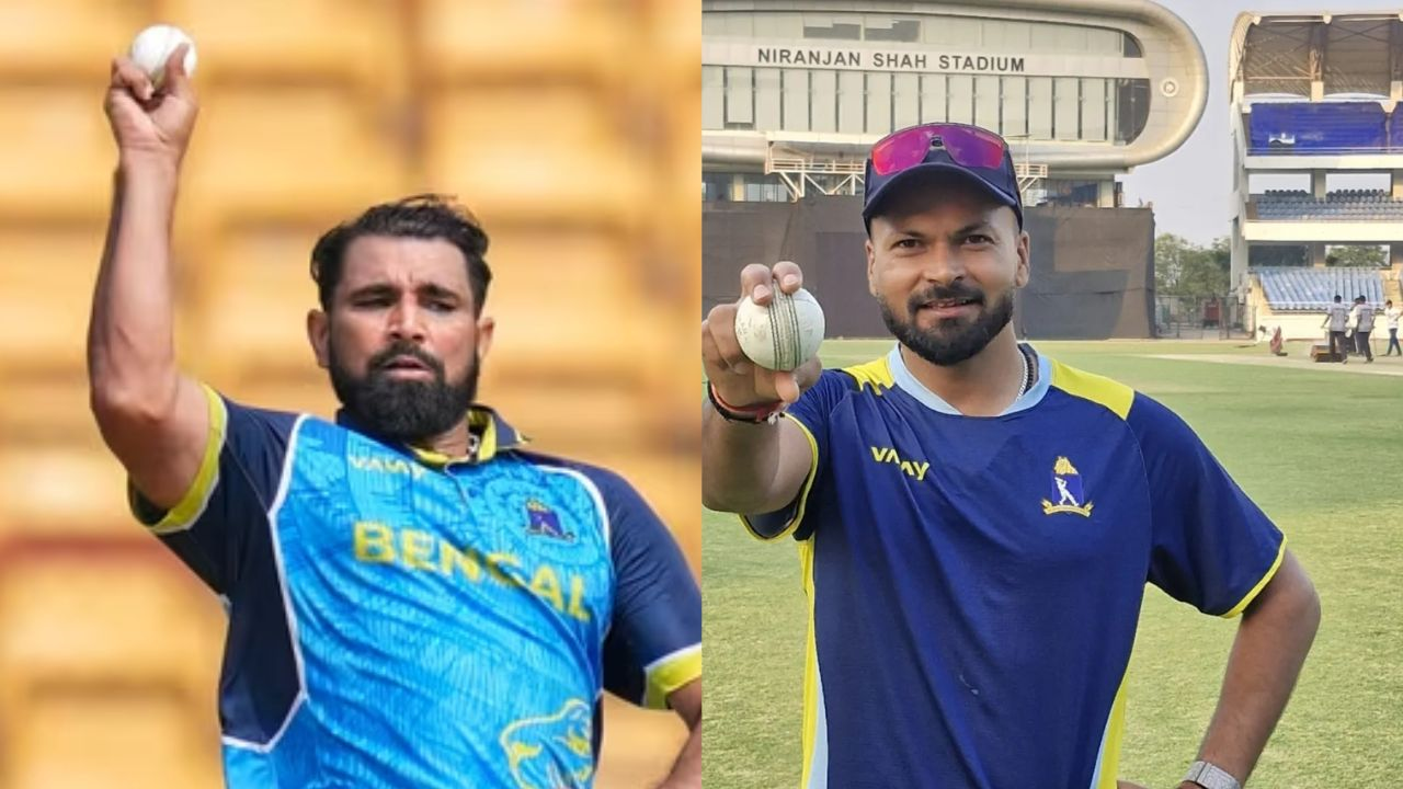 mohammed shami and mukesh kumar