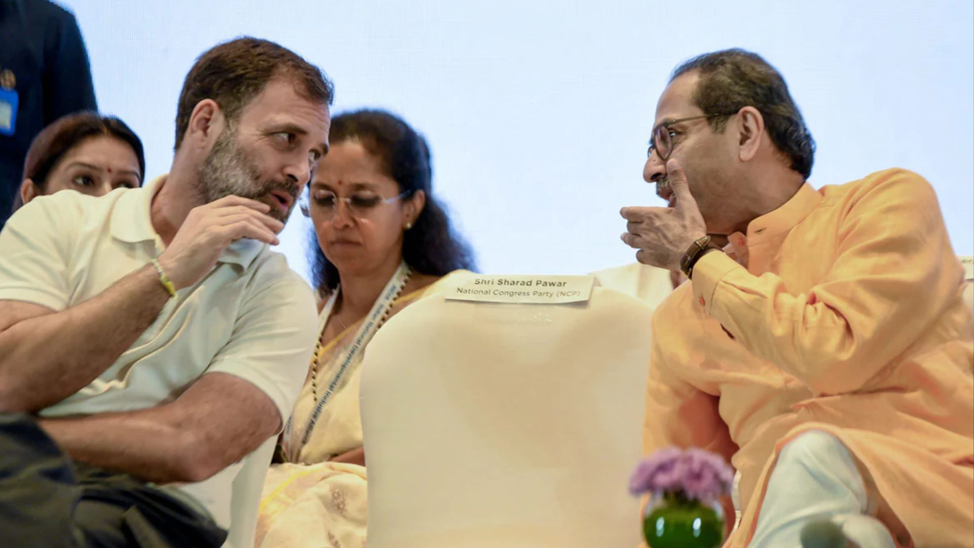 Rahul Gandhi and Uddhav thackeray