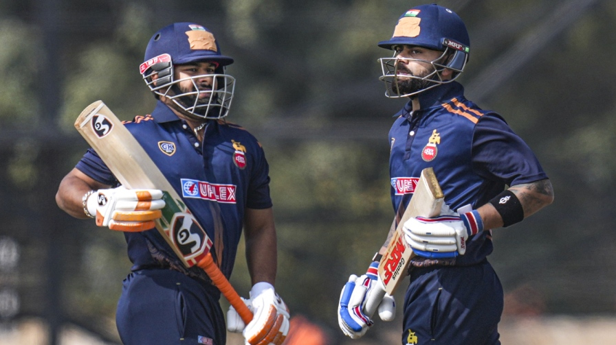 Virat Kohli Rishabh Pant Vijay Hazare