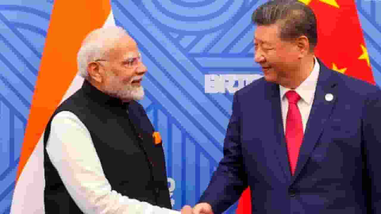 PM Modi and Xi Jinping.