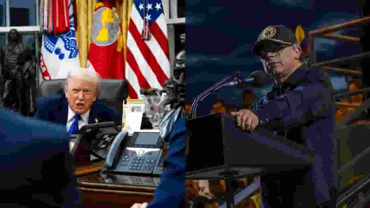 Donald Trump and Gustavo Petro