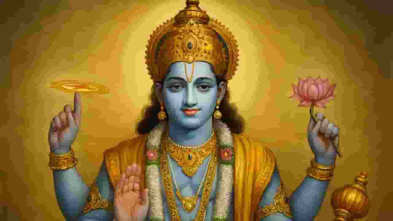 Bhagwan Vishnu Representational Picture