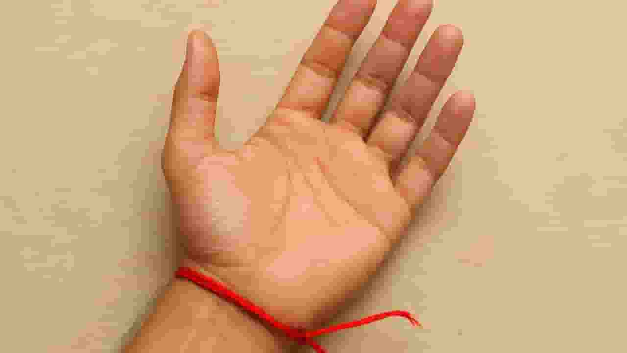 Raksha Sutra in hand Representational picture