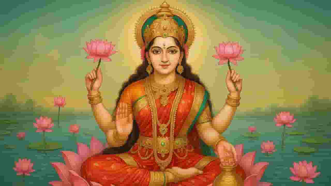 Representational Picture Of Mata Laxmi