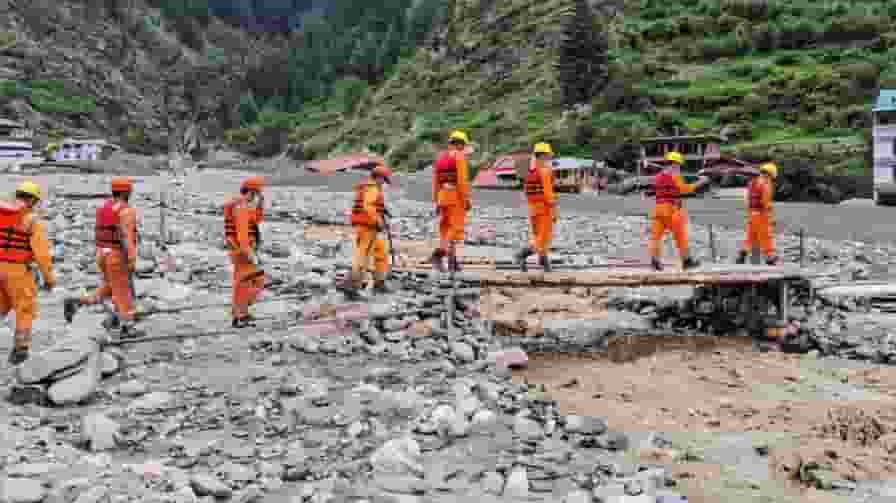 rescue operation dharali