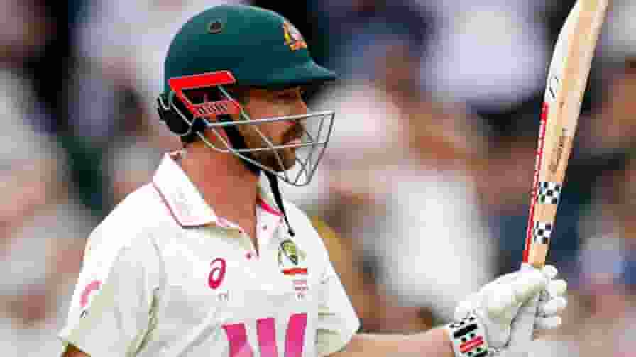 Travis Head Half Century Ashes Test