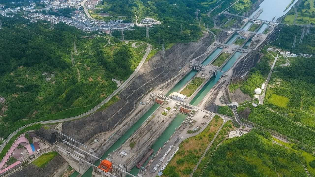 चीन ने ब्रह्मपुत्र पर शुरू किया बांध बनाना, भारत के लिए बड़ी चुनौती प्रतीकात्मक तस्वीर । Photo Credit: X/@PDChina