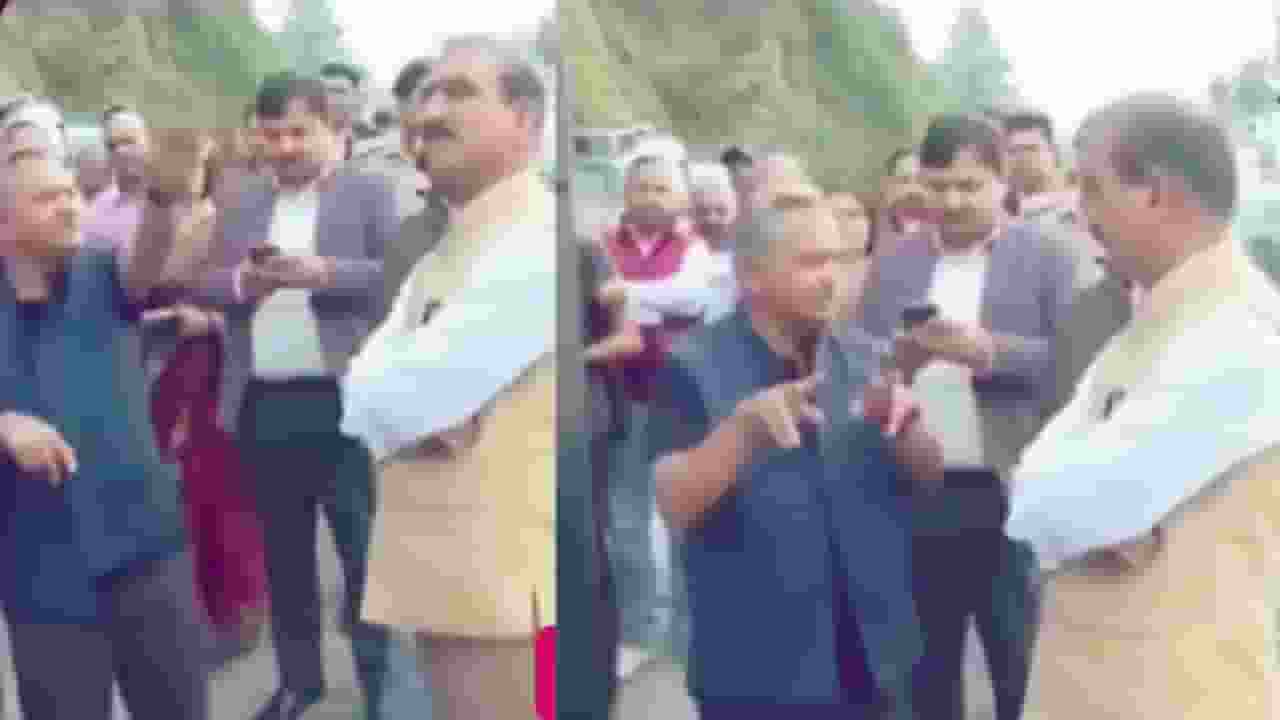 हिमाचल के CM सुक्खू के साथ टूटी अंग्रेजी बोलने वाला शख्स हुआ वायरल sukhvinder singh sukhu media advisor