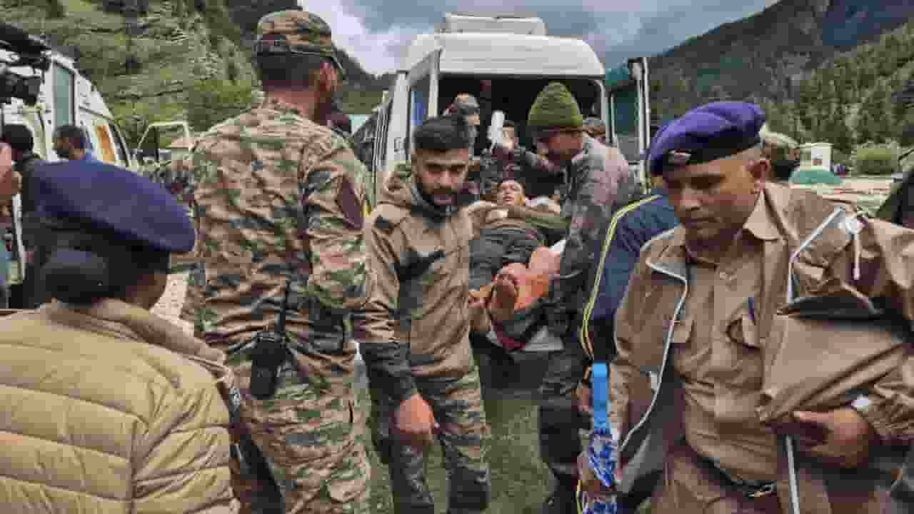 उत्तरकाशी हादस: 4 दिन, 150 से ज्यादा लापता, रेस्क्यू जारी Cloudburst